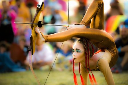 0 contortion foot archery