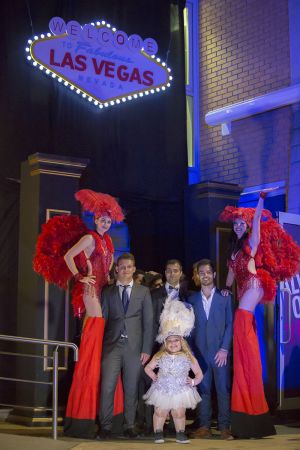 Loughborough University - Vegas Theme Event - LSU - Graduation Ball - Stilt Walkers - Performers - Entertainer - Area 51