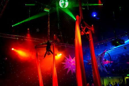 aerial silks show