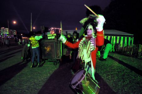 Drummer Freak Glastonbury