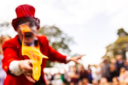 fire circus entertainer