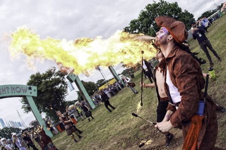 Fire Breathing Isle Of Wight Festival