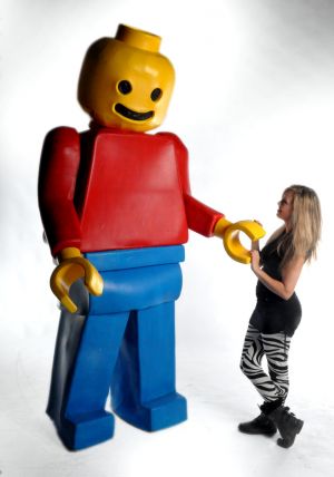 Giant Lego Man