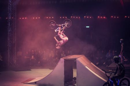 Motorcycle Stunts Circus Hyde Park