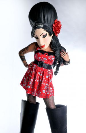 Stilt Walker Amy Winehouse