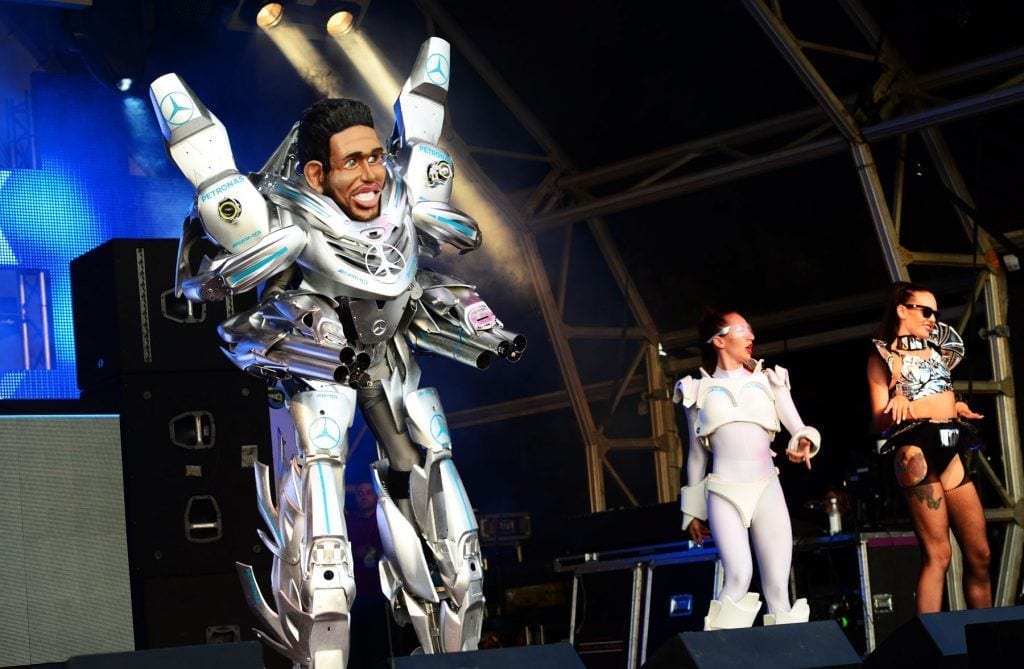 area 51 lewis hamilton robot 1