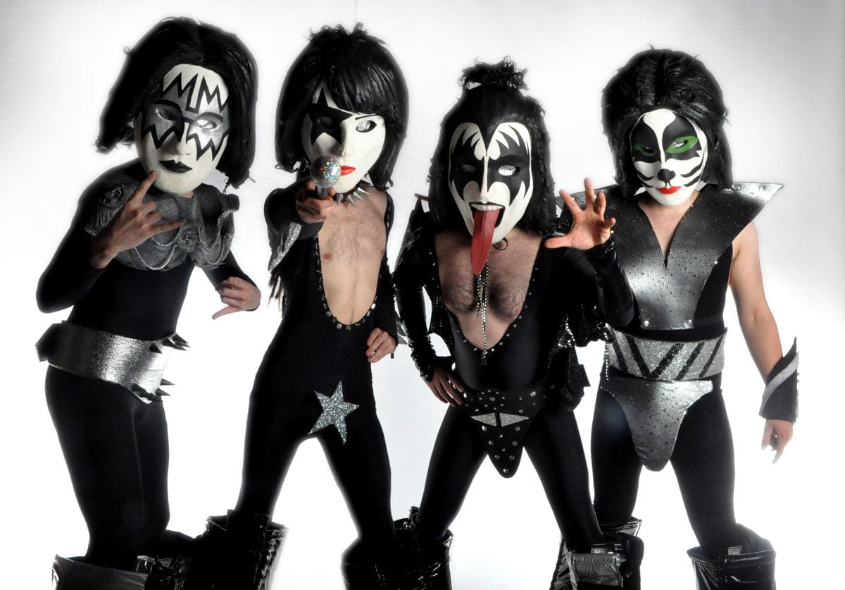 kiss bobble heads